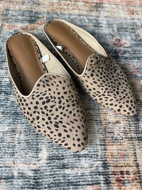 Target universal threads leopard mule flats 6